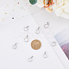 DICOSMETIC 8Pcs 4 Styles Natural Freshwater Shell Charms KK-DC0003-26-3