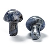 Natural Sodalite Mushroom Gua Sha Stone G-L570-A05-4