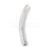 304 Stainless Steel Curved Tube Beads STAS-M071-03D-P-2