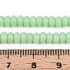 Opaque Solid Color Glass Beads Strands GLAA-ZX008-4mm-18U-4