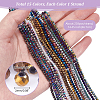 15 Strand 15 Style Electroplate Glass Beads Strands GLAA-GA0001-87A-2
