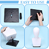 8 Bags PP Plastic Holder for Foam Mannequin Head ODIS-GO0001-24-3