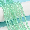 Baking Paint Transparent Glass Beads Strands DGLA-A034-J2mm-B05-2
