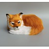 Faux Fur Simulation Fox Ornaments WG77206-03-1