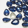 Pointed Back Glass Rhinestone Cabochons RGLA-T081-6x8mm-13-1