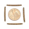 Tibetan Style Bar Links connectors TIBE-A14039-AB-FF-4
