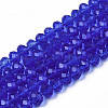 Glass Beads Strands EGLA-A034-T2mm-D31-1