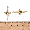304 Stainless Steel Rhinestone Pendants STAS-L308-04B-G-3