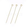 304 Stainless Steel Eye Pins X-STAS-F174-10G-C-1