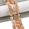 Natural Arusha Sunstone Beads Strands G-G053-B16-02-2
