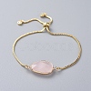 Brass Bolo Slider Bracelets BJEW-JB04688-M-3