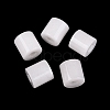 Natural White Jade European Beads G-P520-05W-1
