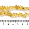 Spray Painted Transparent Glass Beads Strands GLAA-P060-01A-13-4