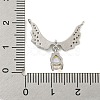 Brass Micro Pave  Cubic Zirconia Pendant KK-Q812-02C-3