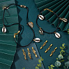 50Pcs Brass Lobster Claw Clasps KK-SC0005-85G-4