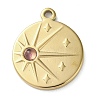 PVD Vacuum Plating 316 Stainless Steel Pendants STAS-C090-06G-03-1
