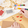 Wooden Stamps with Rubber DIY-WH0002-65C-3