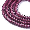 Natural Garnet Beads Strands G-E560-R12-01-3