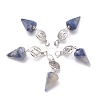Natural Sodalite Pendants G-O194-10-1