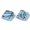 2-Hole Drawbench Glass Seed Beads SEED-S023-43C-03-2