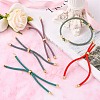 Nylon Twisted Cord Bracelet Making MAK-M025-3