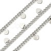 304 Stainless Steel Curb Chains CHS-K017-08B-P-1