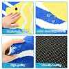 Flocking Fibre Tropical Fish Bath Mat AJEW-FZC0003-05B-2