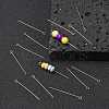 Tarnish Resistant 304 Stainless Steel Eye Pin X-STAS-R045-40mm-3