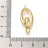 Brass Fold Over Clasps KK-H480-15G-3