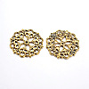 Tibetan Style Filigree Joiners Links LS-TIBE-A11623-AG-FF-1