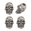 4Pcs Brass European Beads KK-FH0008-27B-AS-1