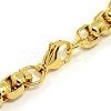 Trendy 304 Stainless Steel Venetian Chain Bracelets STAS-A028-B029-3