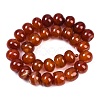 Dyed Natural Agate Beads Strands G-U030-A01-02-3