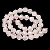 Natural Rose Quartz Beads Strands G-C267-B19-3