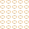 200Pcs 304 Stainless Steel Round Rings STAS-BBC0010-21A-7