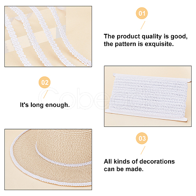 25M Polyester Centipede Ribbon OCOR-WH0078-94E-1
