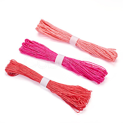 3 Bundles 3 Colors Paper Cords String OCOR-TA0002-15A-1