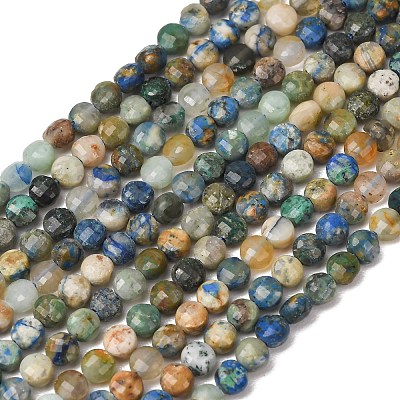Natural Chrysocolla and Lapis Lazuli Beads Strands GG-CBA9631-D13-01-1