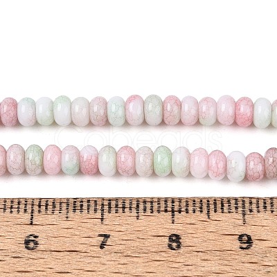 Ombre Effect Dyed Glass Beads Strands LS-GLAA-T030-07A-02-1
