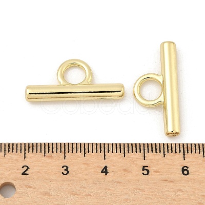 Alloy Toggle Clasps Bar FIND-XCP0003-43G-1