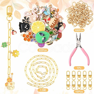 DIY Keychain Making Kit DIY-YW0017-18-1