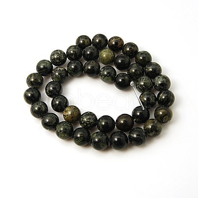 Natural Kambaba Jasper Beads Strands X-G-G394-6mm-1