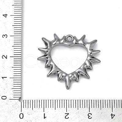 Rack Plating Alloy Pendants PALLOY-R151-21B-1