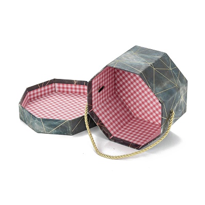 Valentine's Day Marble Texture Pattern Paper Gift Boxes CON-C005-02B-02-1