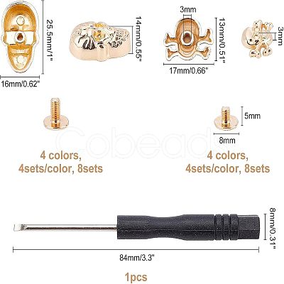 Alloy Studs Rivets PALLOY-OC0002-10-RS-1