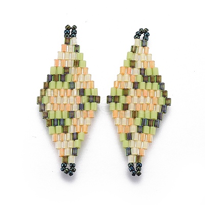 MIYUKI & TOHO Handmade Japanese Seed Beads Links SEED-E004-M29-1