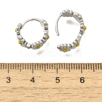 304 Stainless Steel Hoop Earrings for Women EJEW-C096-46P-1