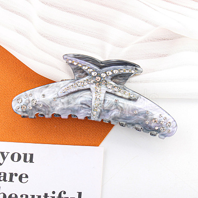 Starfish Cellulose Acetate Claw Hair Clips PW-WGD0C9F-02-1