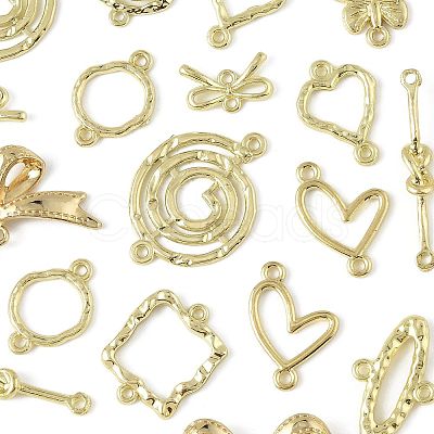 24Pcs 12 Styles Alloy Links/Connectors FIND-FS0004-65-1