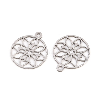Buddhist 304 Stainless Steel Pendants STAS-E521-06B-P-1